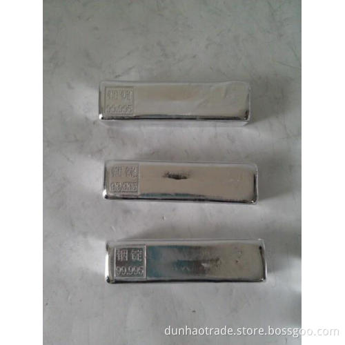 Indium Ingot for Indium Tin Oxide Glass